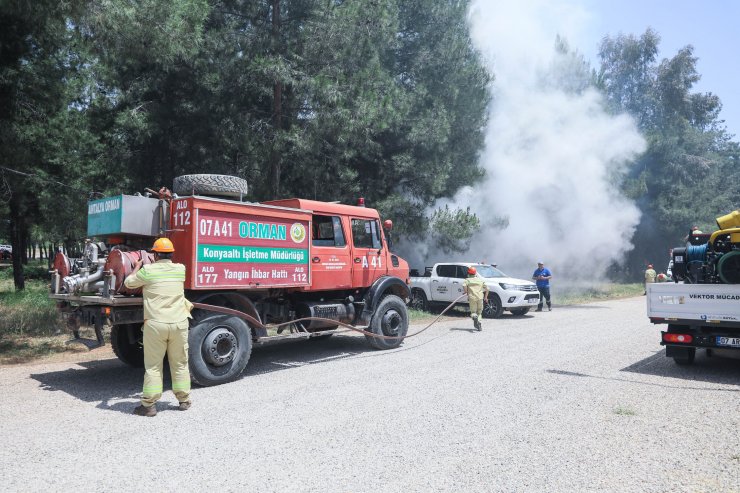 4 ilde 5 bin kişiyle 'Türkiye'nin en büyük orman yangını tatbikatı' gerçekleştirildi