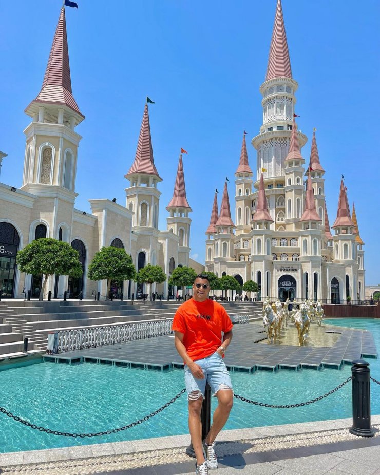 Mostafa Mohamed, tatil için Belek'te