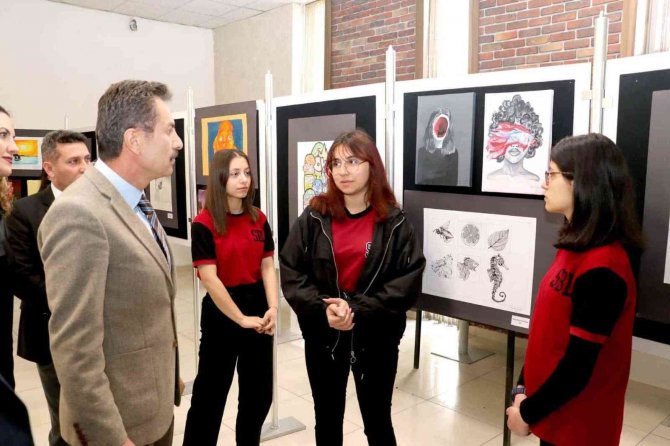 “Pandemiye Veda” sergisi açıldı