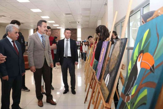 “Pandemiye Veda” sergisi açıldı