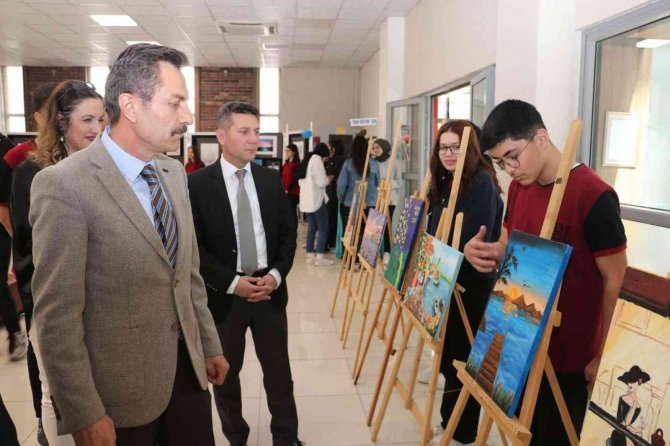 “Pandemiye Veda” sergisi açıldı