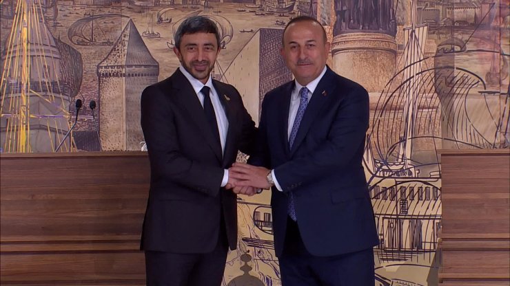 Bakan Çavuşoğlu, BAE'li mevkidaşıyla görüştü