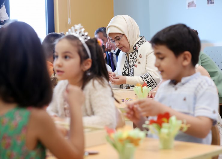 Emine Erdoğan, 150 anaokulu toplu açılış törenine katıldı 