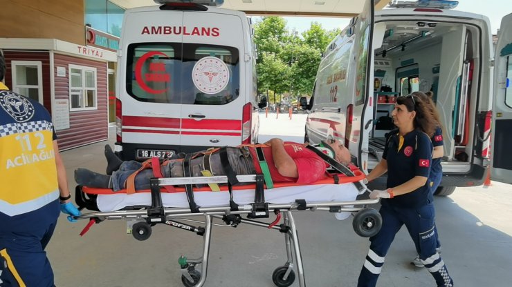 İnşaatta 4 metreden düşen işçi yaralandı