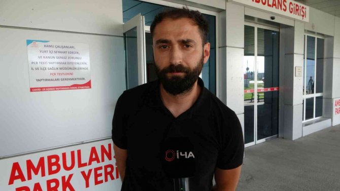 Kulağına kene yapışan küçük çocuk hastaneye kaldırıldı