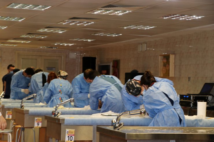 Plastik cerrahi uzmanlarına kadavra üzerinde eğitim