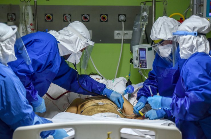 Yer değişikliğini kabul etmeyen Covid ekibi, 2 yılda fire vermedi