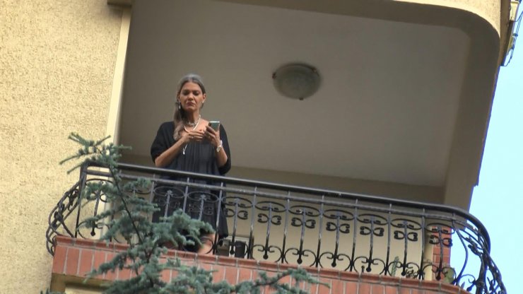 11 katlı binada yangın 