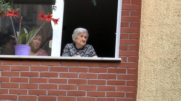 11 katlı binada yangın 