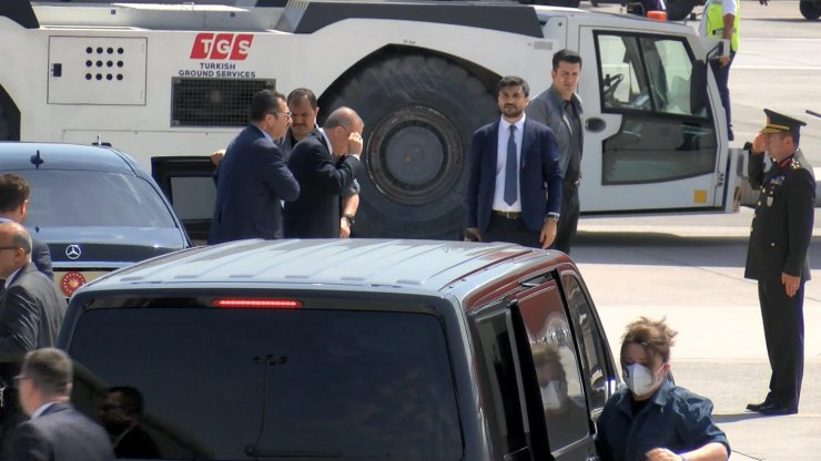 Cumhurbaşkanı Erdoğan Azerbaycan'a gitti