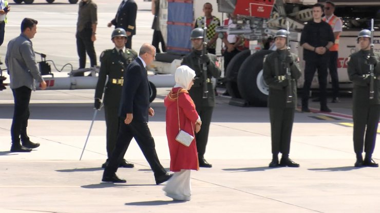 Cumhurbaşkanı Erdoğan Azerbaycan'a gitti