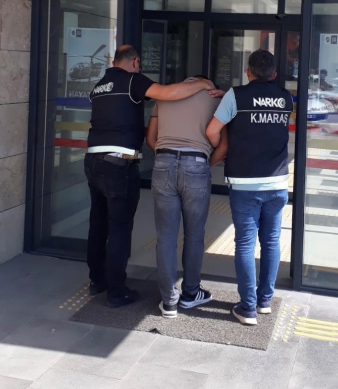 Kahramanmaraş’ta uyuşturucu hükümlüsü yakalandı