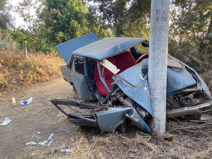 Otomobil çalan 2 şüpheli kazada yaralandı