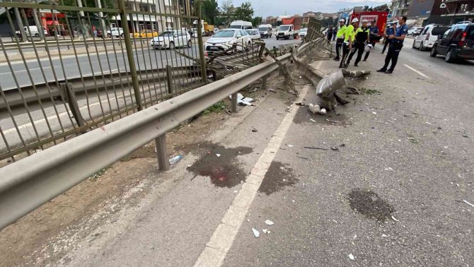 Otoyolda kaza: 1’i ağır 3 yaralı