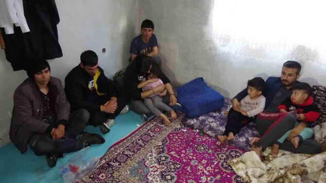 Düzensiz göçmenler yakalandı