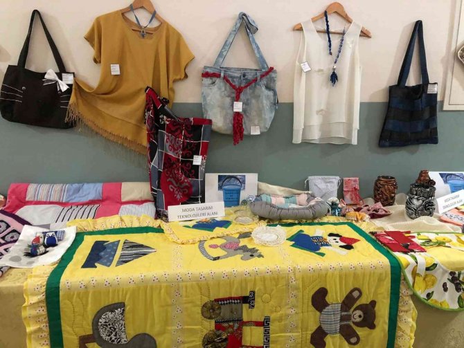 Atık sanata dönüştü