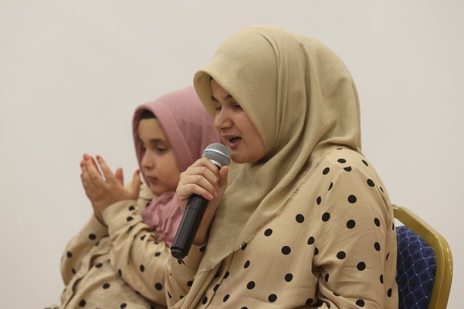 Erbaş, görme engelli hafızlık öğrencilerinin yıl sonu etkinliğine katıldı