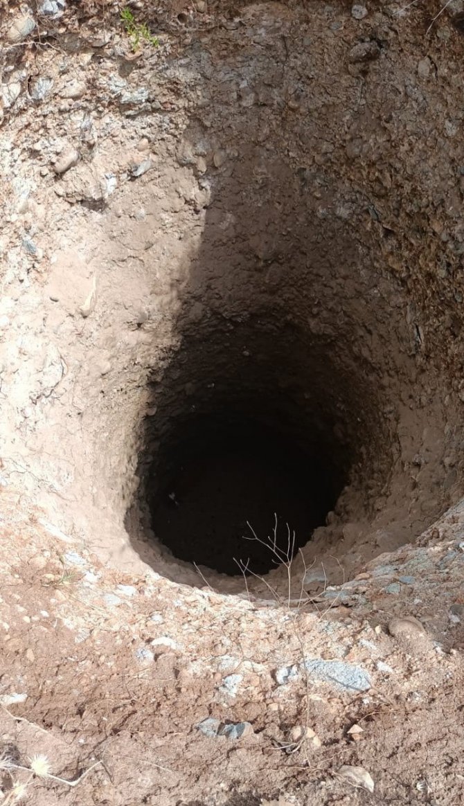 Kuyuya düşen keçiyi AFAD kurtardı