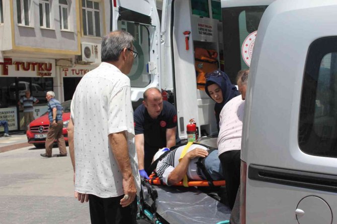 Trafik kazası: 1 yaralı