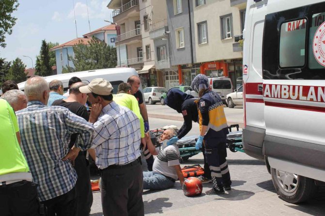 Trafik kazası: 1 yaralı