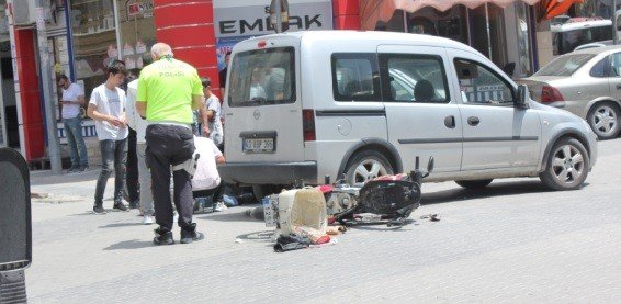 Trafik kazası: 1 yaralı