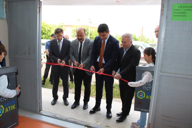 Sıfır atık ve geri dönüşüm sergisi açıldı