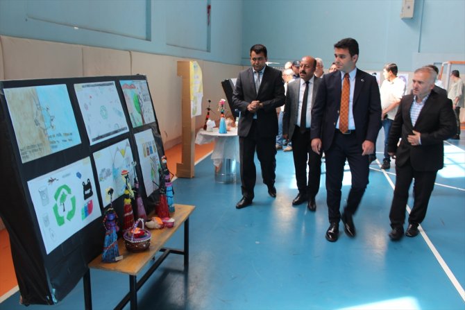 Sıfır atık ve geri dönüşüm sergisi açıldı