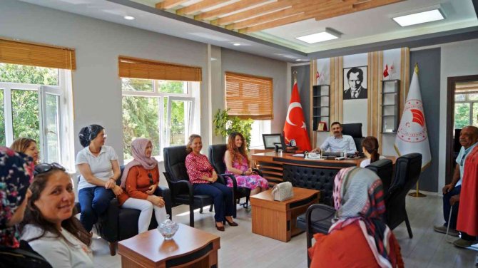 Kadın üreticilere teknik gezi