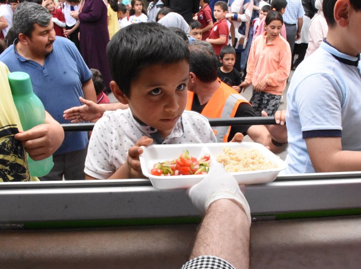 Leylekli okulda 'Leylek Pilavı' etkinliği
