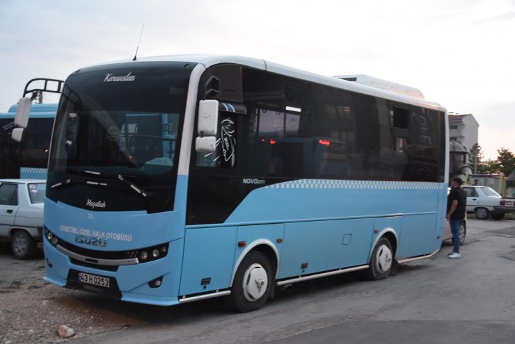 Özel halk otobüsü esnafı kontak kapatınca belediye tüm araçları seferber etti