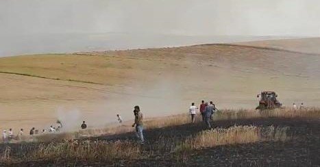 Tarlada çalışırken üzerine yıldırım düşen Abdulsamed öldü