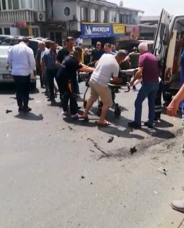 Ambulans şoförünün dikkati olası faciayı önledi