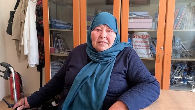Hayalinden vazgeçmedi 69 yaşında okuma-yazma öğrendi