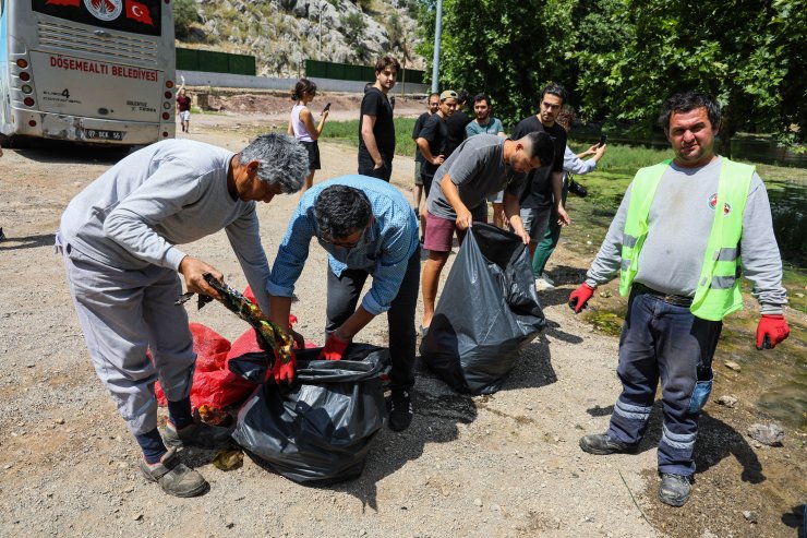 İçme suyu kaynağı, çöplüğe döndü