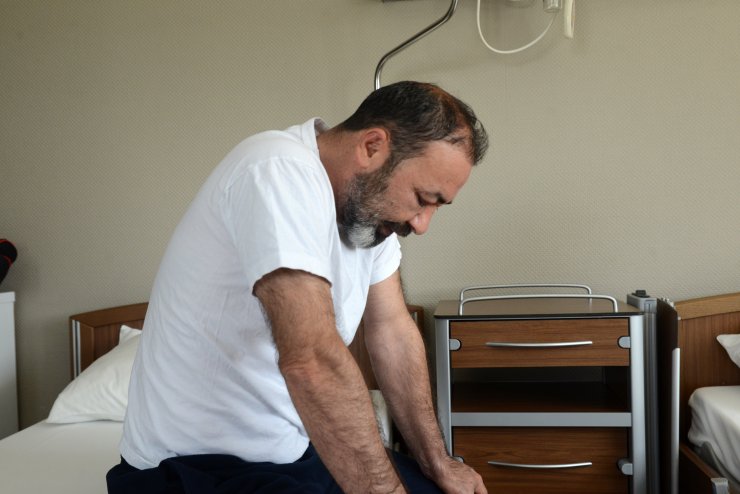 Kavgayı ayırırken gözünden oluyordu