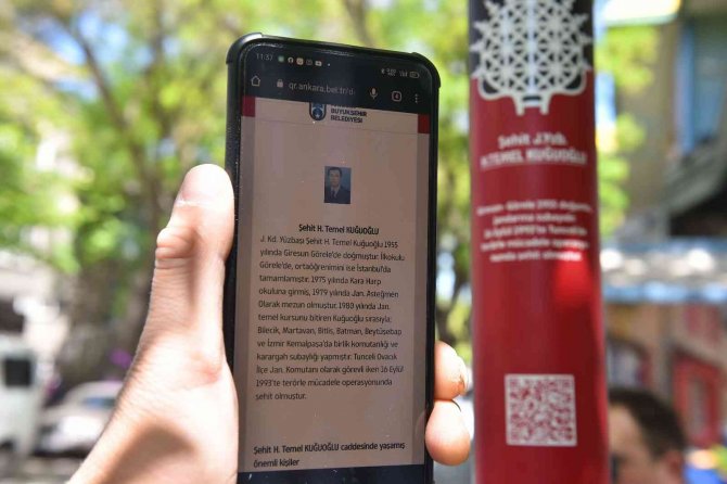 Sokak tabelalarında QR Kod dönemi