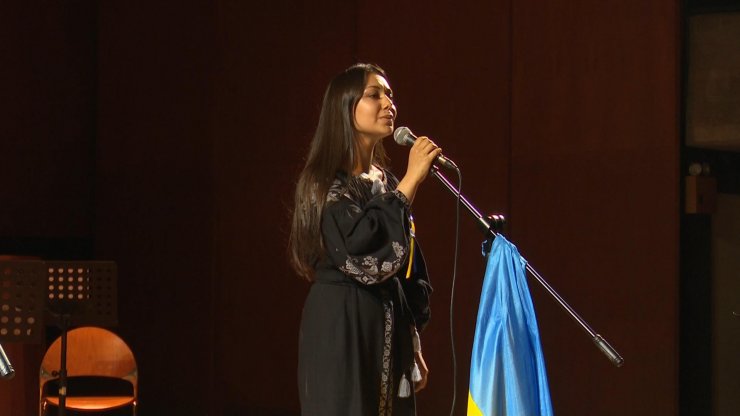 Ukrayna'daki savaşta hayatını kaybedenler konserle anıldı