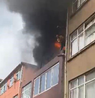 Alevler arasında can pazarı