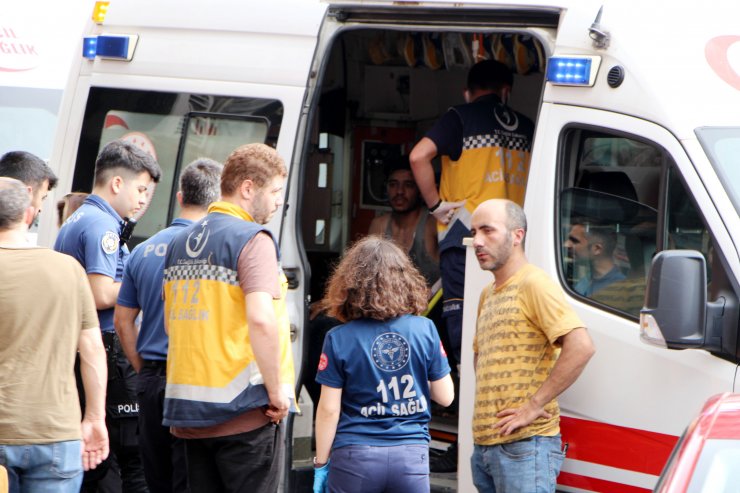 Alevler arasında can pazarı