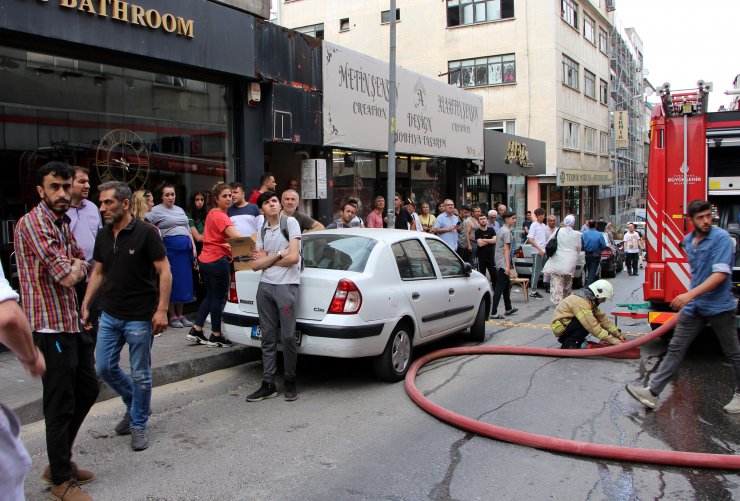 Alevler arasında can pazarı