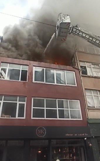 Alevler arasında can pazarı