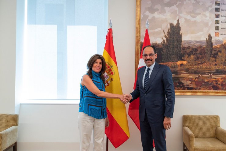 Büyükelçi Kalın, NATO Zirvesi öncesi İspanya’yı ziyaret etti