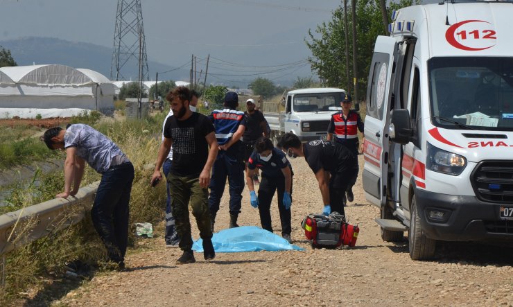 Oynarken sulama kanalına düşen Yakın boğuldu