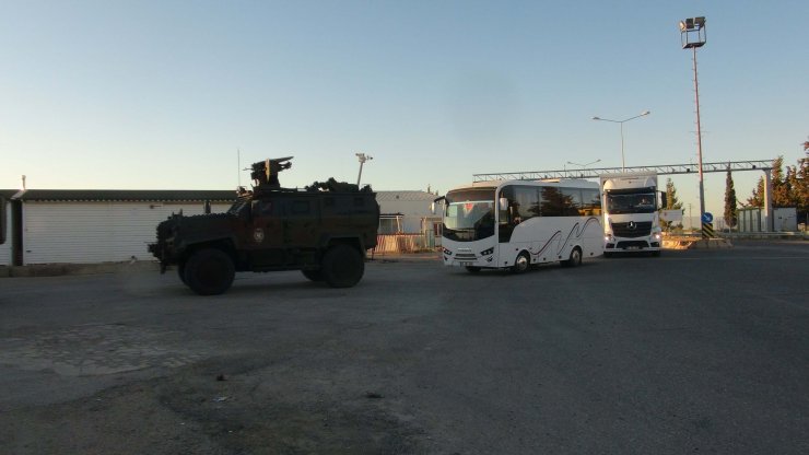 Suriye'de görev yapacak polis özel hareket timleri Kilis'te