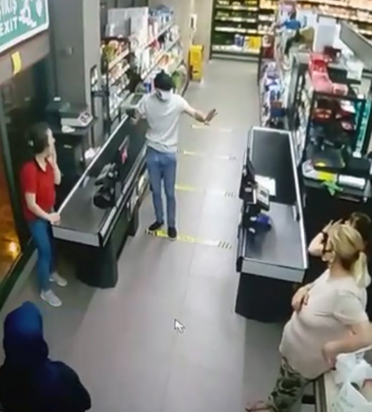 Tabancayla market soyan şüpheli yakalandı