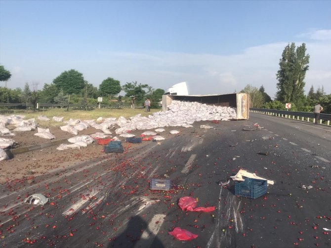 Akşehir'de trafik kazasında 1 kişi yaralandı