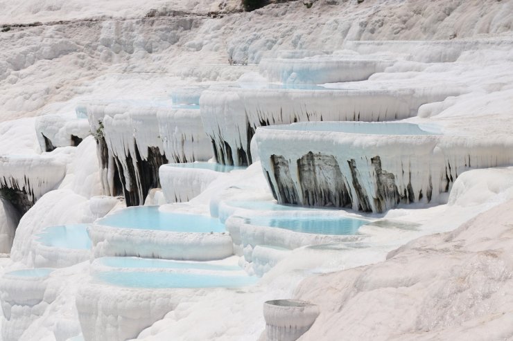 'Beyaz cennet' Pamukkale’yi ilk 5 ayda 431 bin turist ziyaret etti