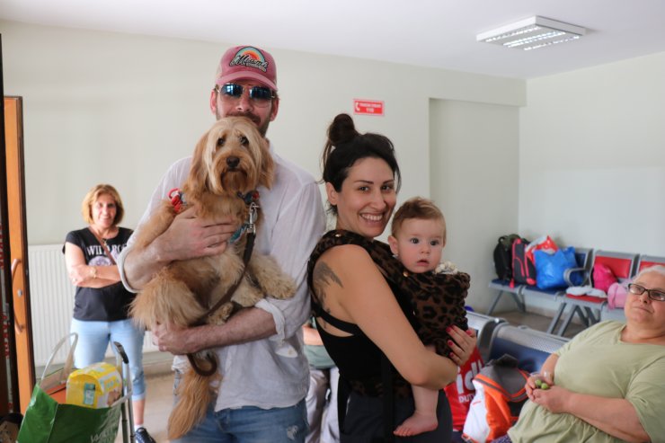 Gurbetçiler, tatil için trenle ana vatana geliyor