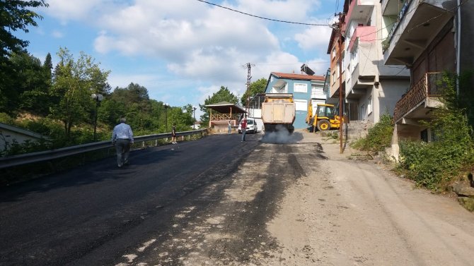 Ormanlı’da asfalt çalışmaları başladı