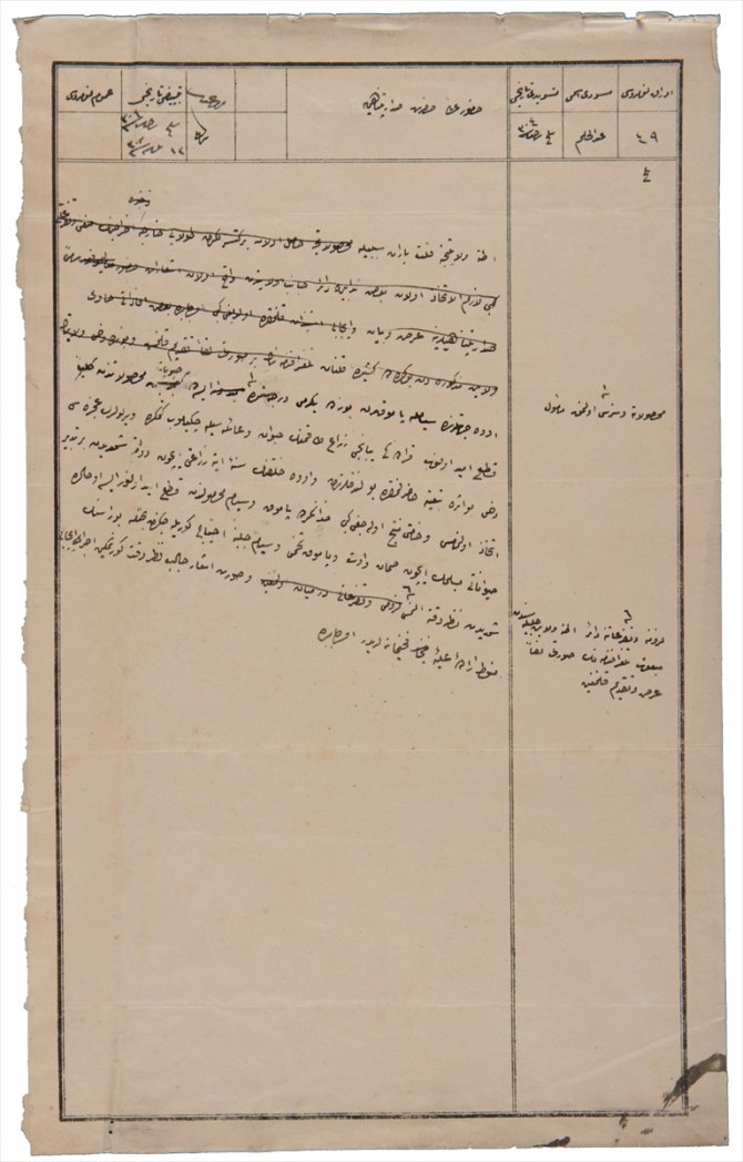 Osmanlı'nın çevre hassasiyeti arşiv belgelerinde